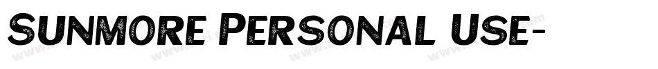 Sunmore Personal Use字体转换